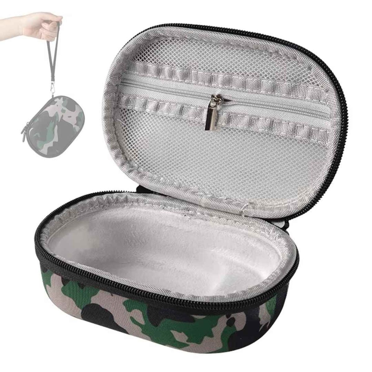 GENERICO - Estuche Case Duro Para Jbl Clip 5 camuflado