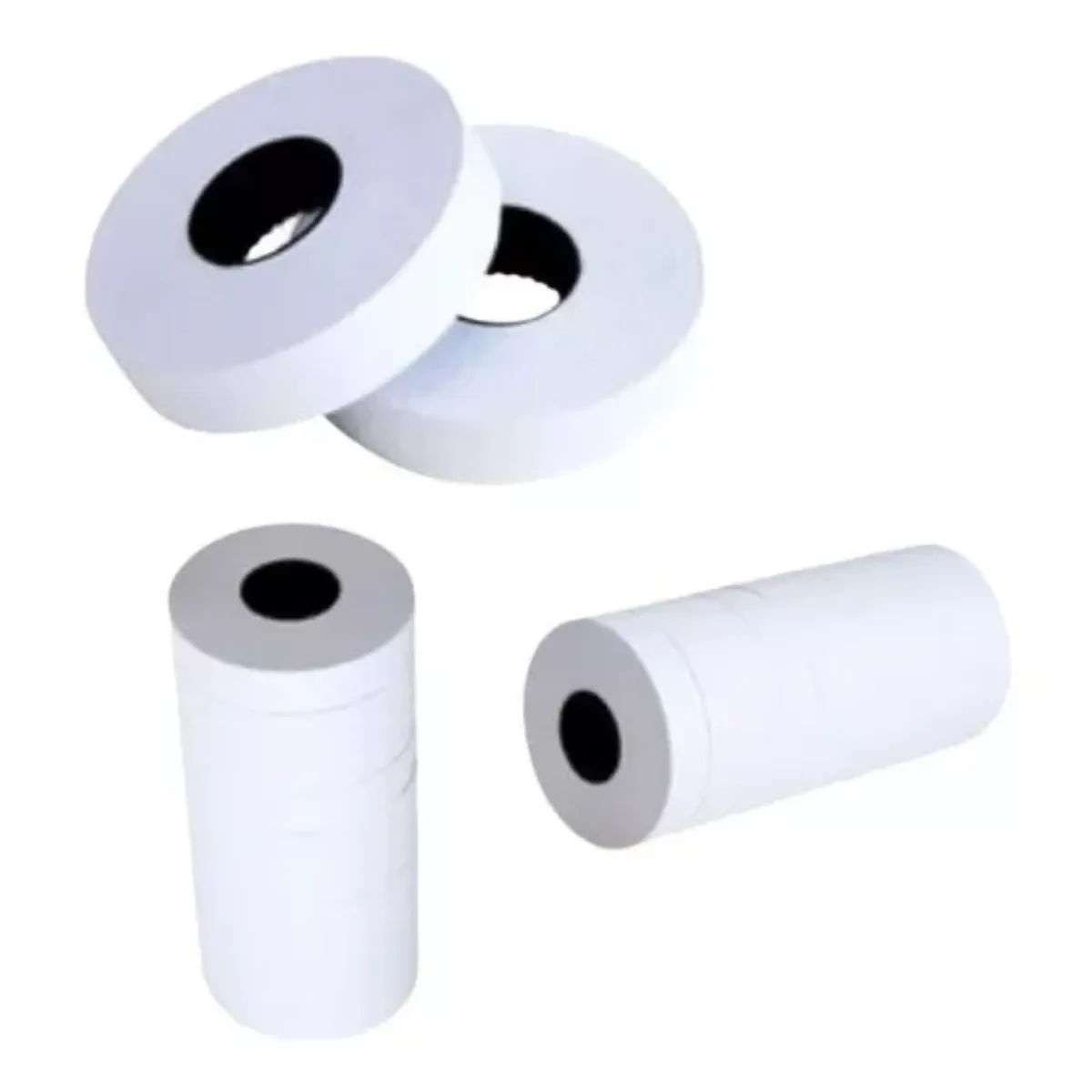 GENERICO - Caja De 50mil Etiquetas Blancas Mx6600 Yh689 T800 Mxplus Etc