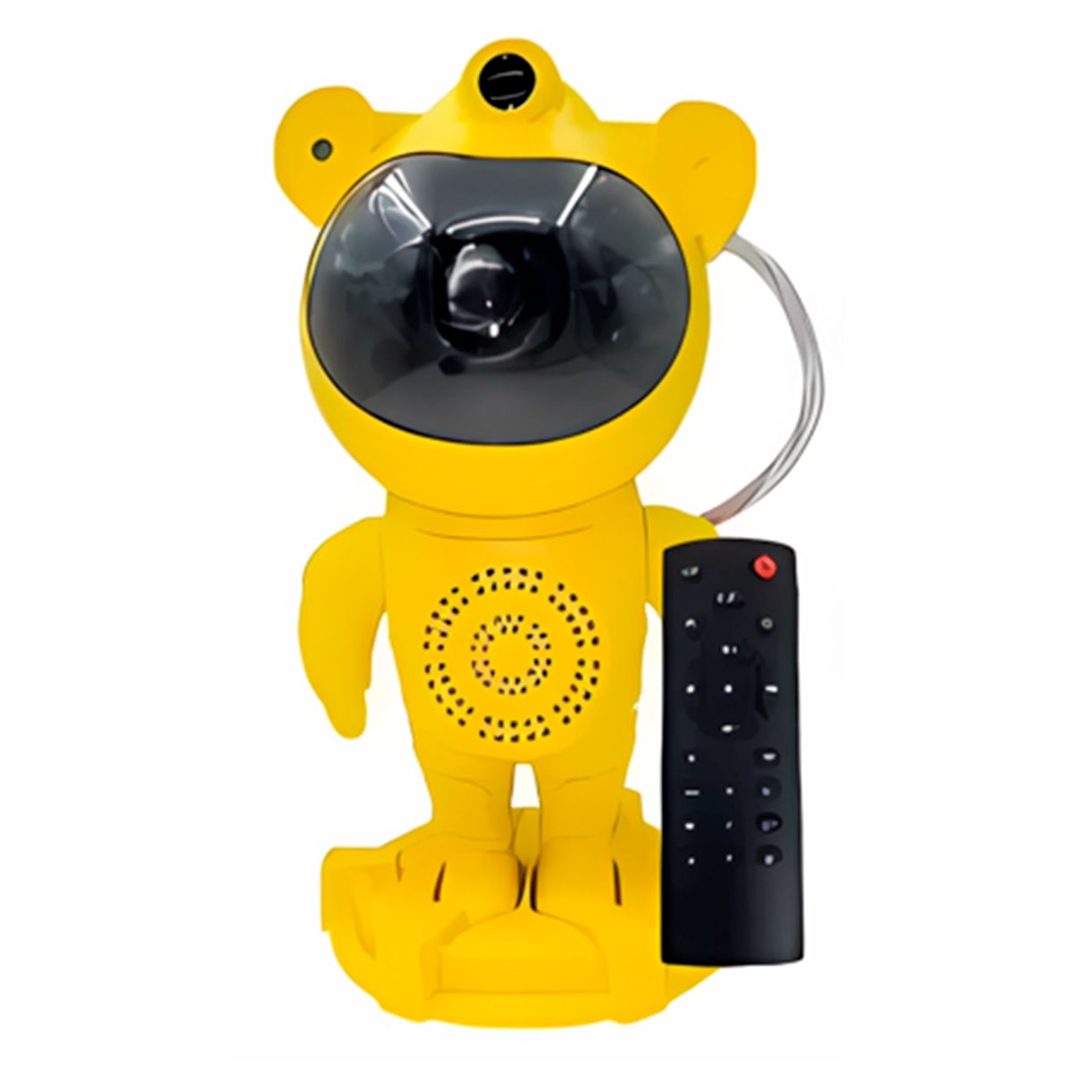 GENERICO - Proyector de Luz Astronauta Ajustable 360° amarillo