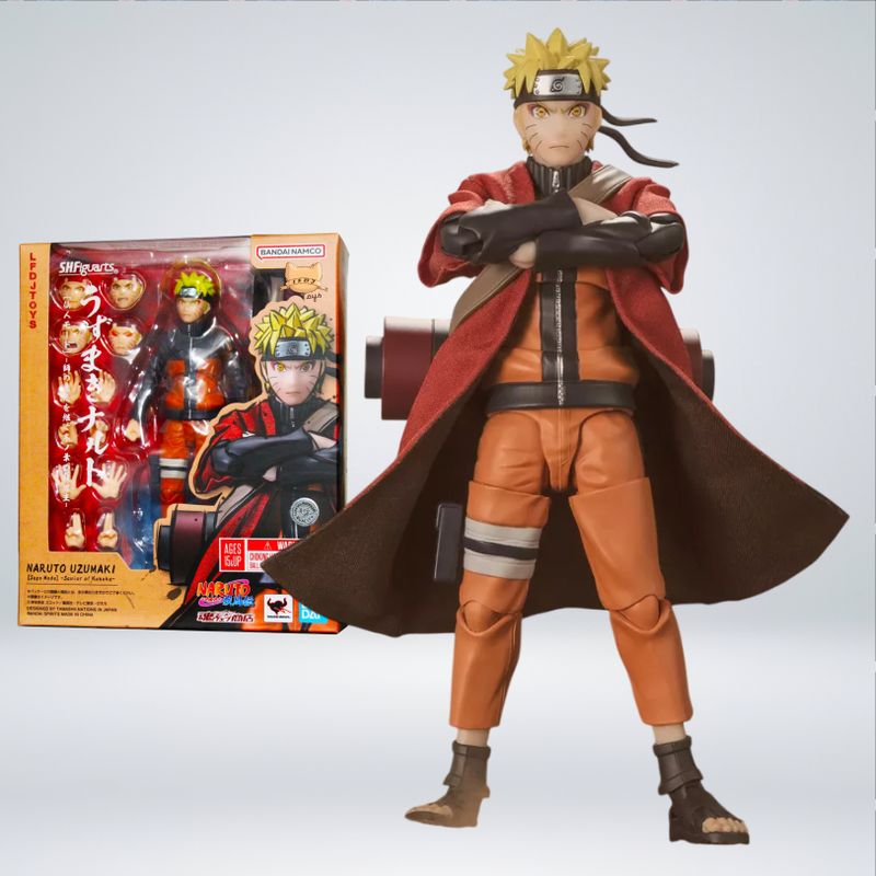 BANDAI NAMCO - FIGURA TAMASHII NATIONS-SH FIGUARTS-NARUTO SAGE MODE