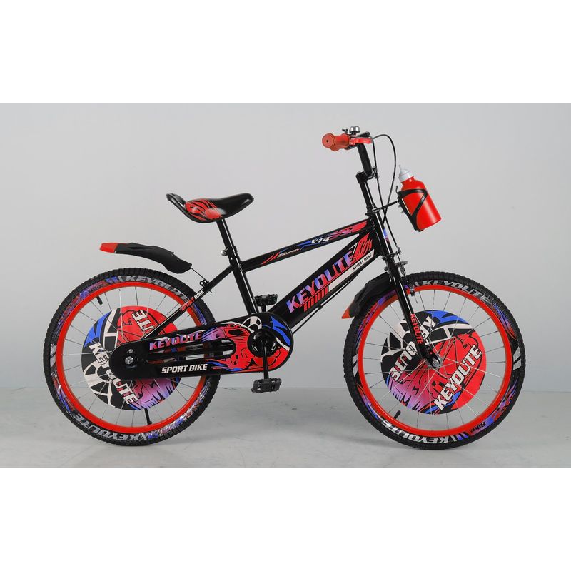 GENERICO - Bicicleta Montañera Para Niño Infantil Kids Aro 20 Rojo ACF