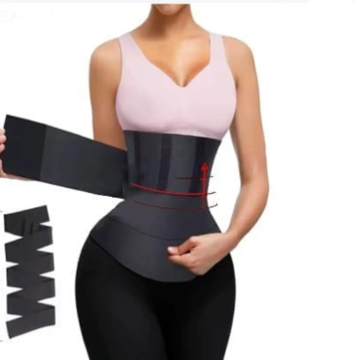 GENERICO - Faja Moldeadora de cintura para Mujer Banda Invisible