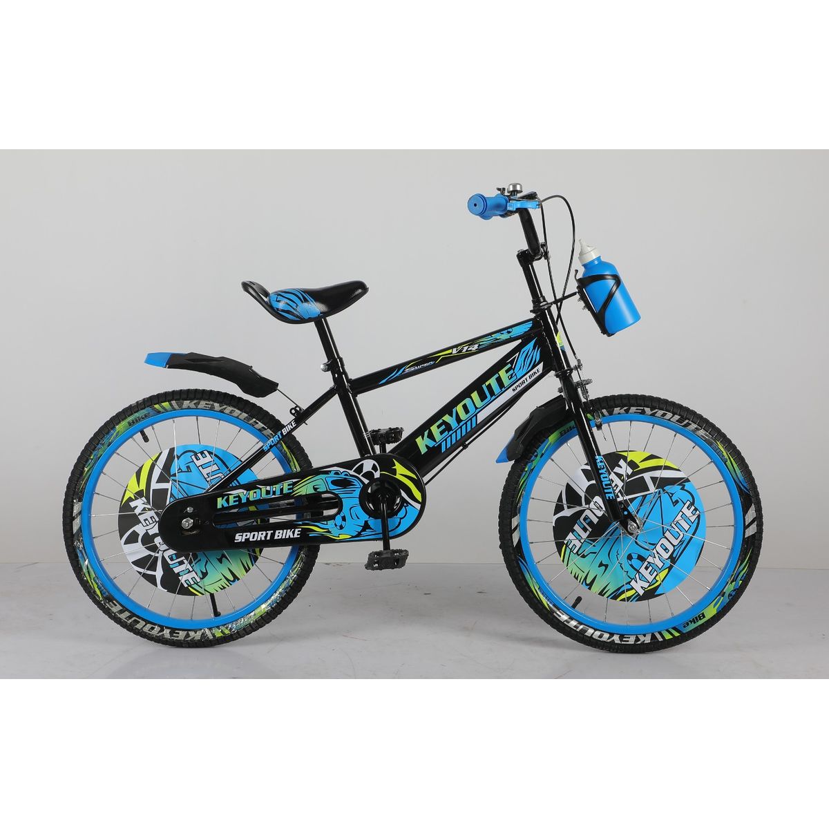 GENERICO - Bicicleta Montañera Para Niño Infantil Kids Aro 20 Azul ACF