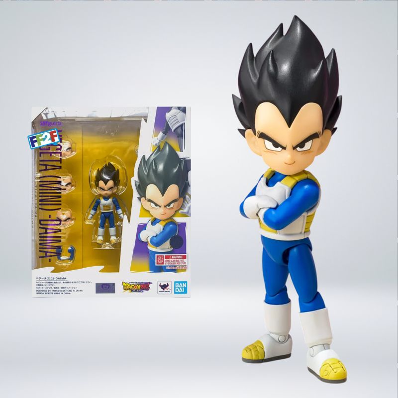 BANDAI NAMCO - FIGURA TAMASHII NATIONS-SH FIGUARTS-VEGETA MINI DAIMA