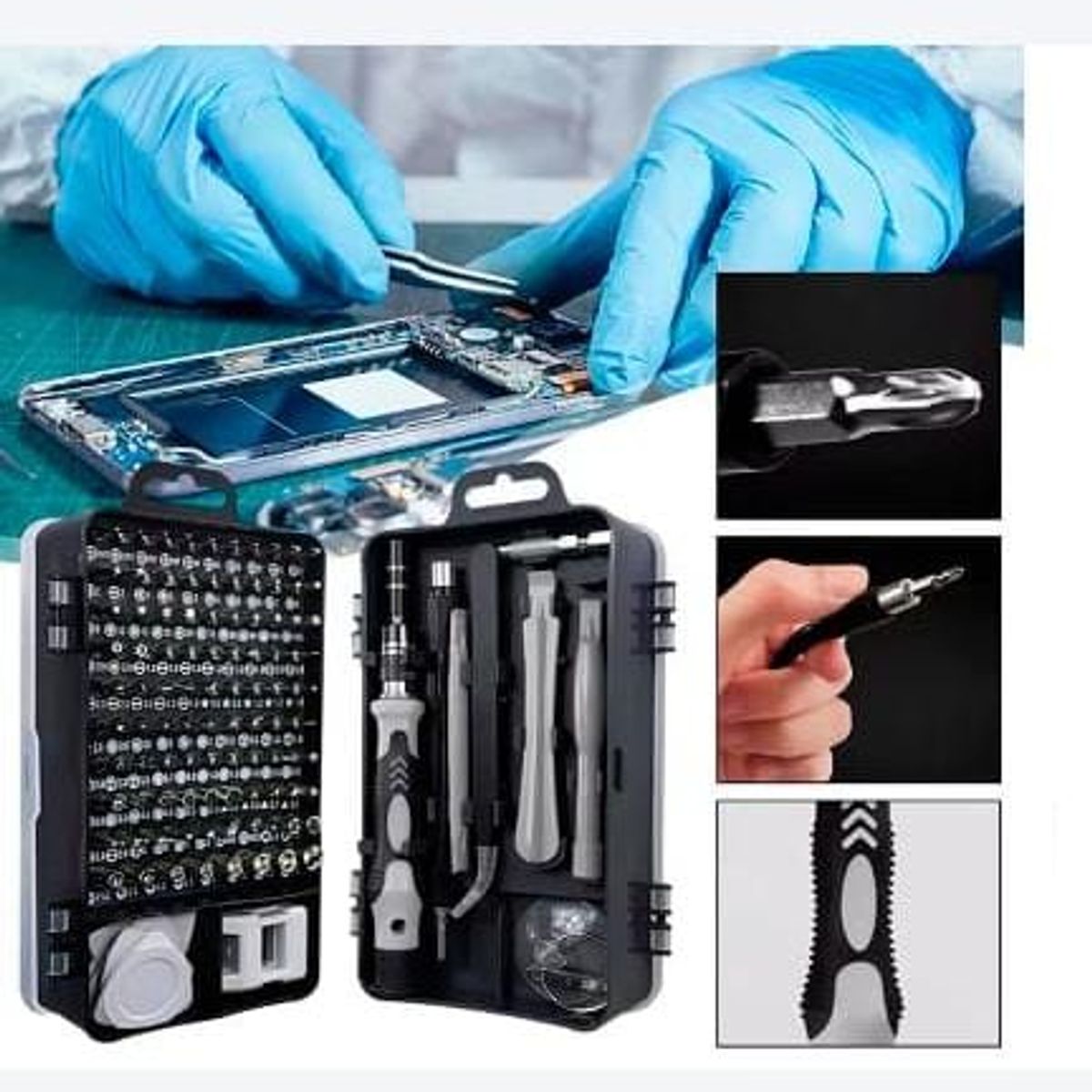 GENERICO - Juego de Destornilladores 15 en 1