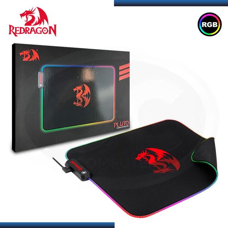 P026 Mouse Pad RGB Redragon PLUTO | Sodimac Perú