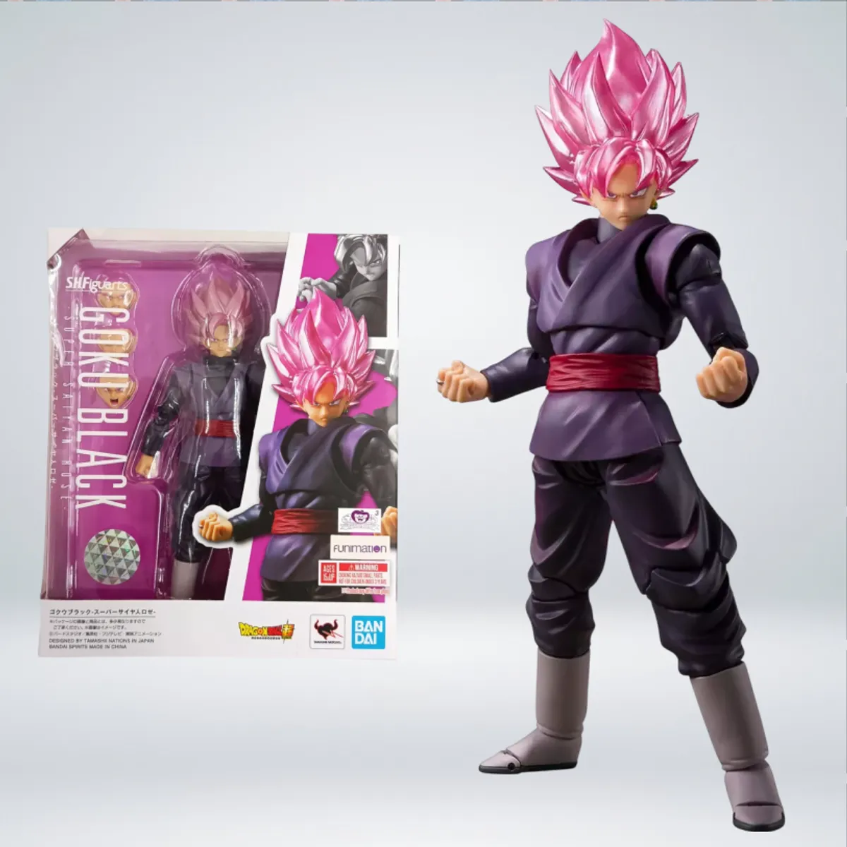 BANDAI NAMCO - FIGURA SH FIGUARTS-GOKU BLACK SUPER SAIYAN ROSE