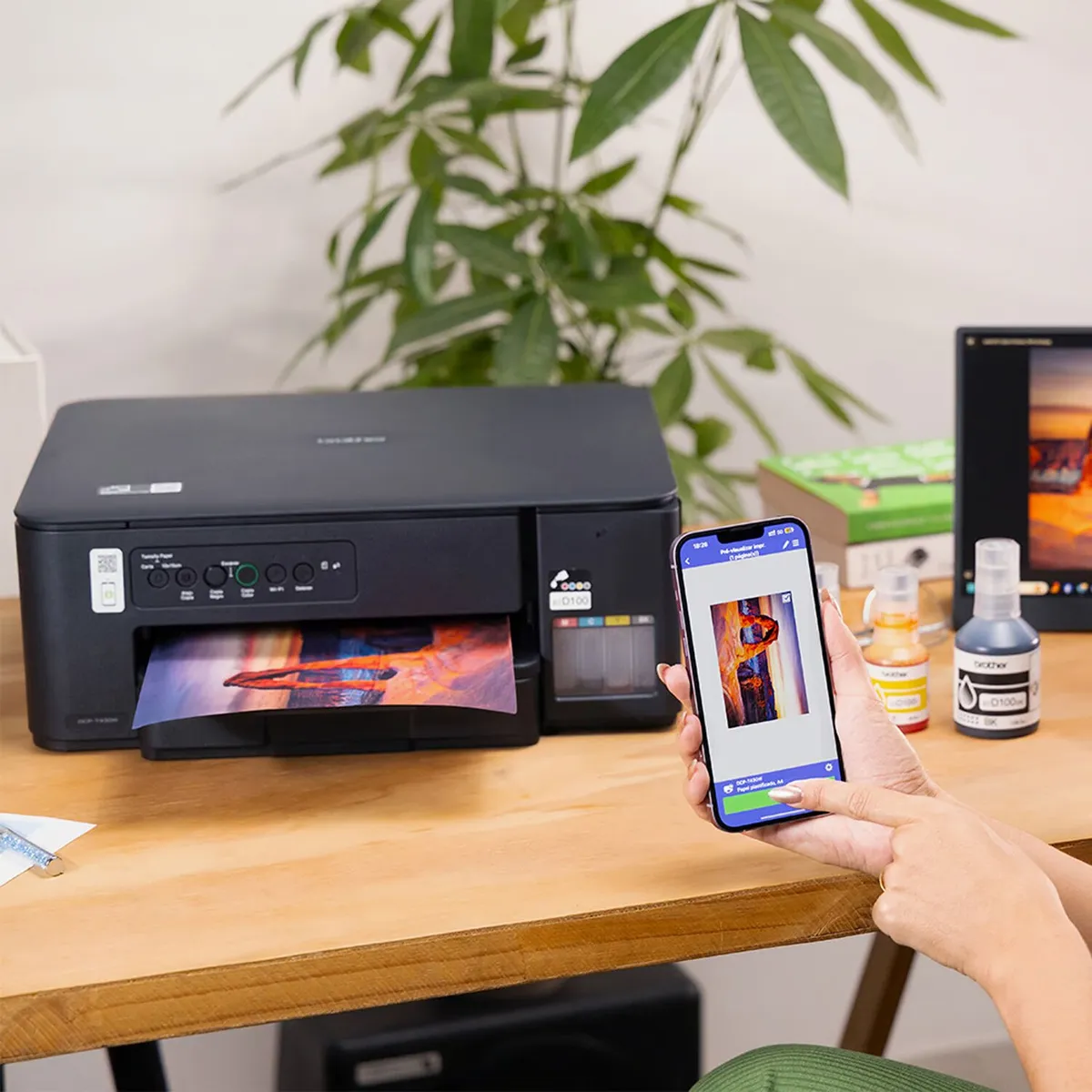 BROTHER - Impresora Multifuncional Dcpt430w