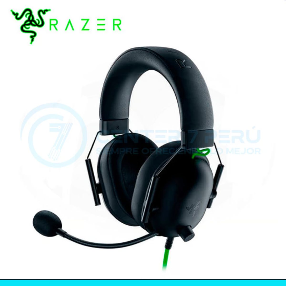 RAZER - AUDIFONO C/MICROF. RAZER BLACKSHARK V2 X MULTI-PLATFORM 7.1 BLACK