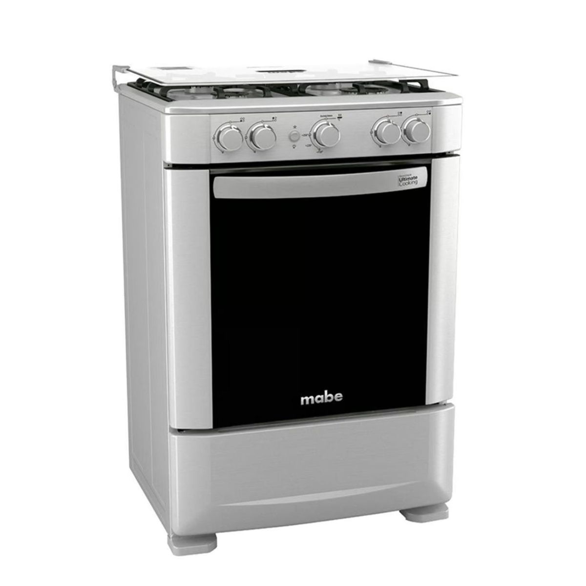 MABE - Cocina a Gas Mabe de 4 Hornillas CMP6035FX0 - Croma