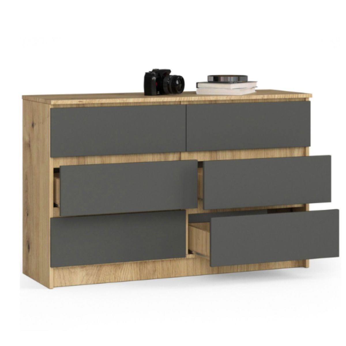 GENERICO - Comoda Armado Luca 6 cj Muebles Gaudi