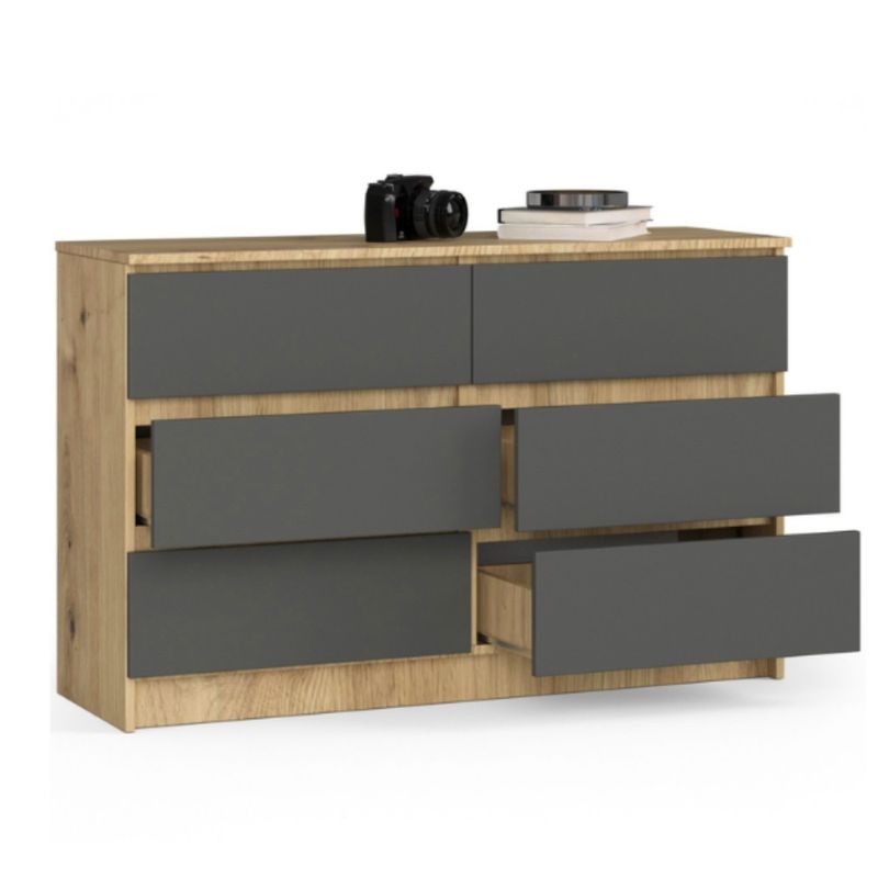 GENERICO - Comoda Armado Luca 6 cj Muebles Gaudi