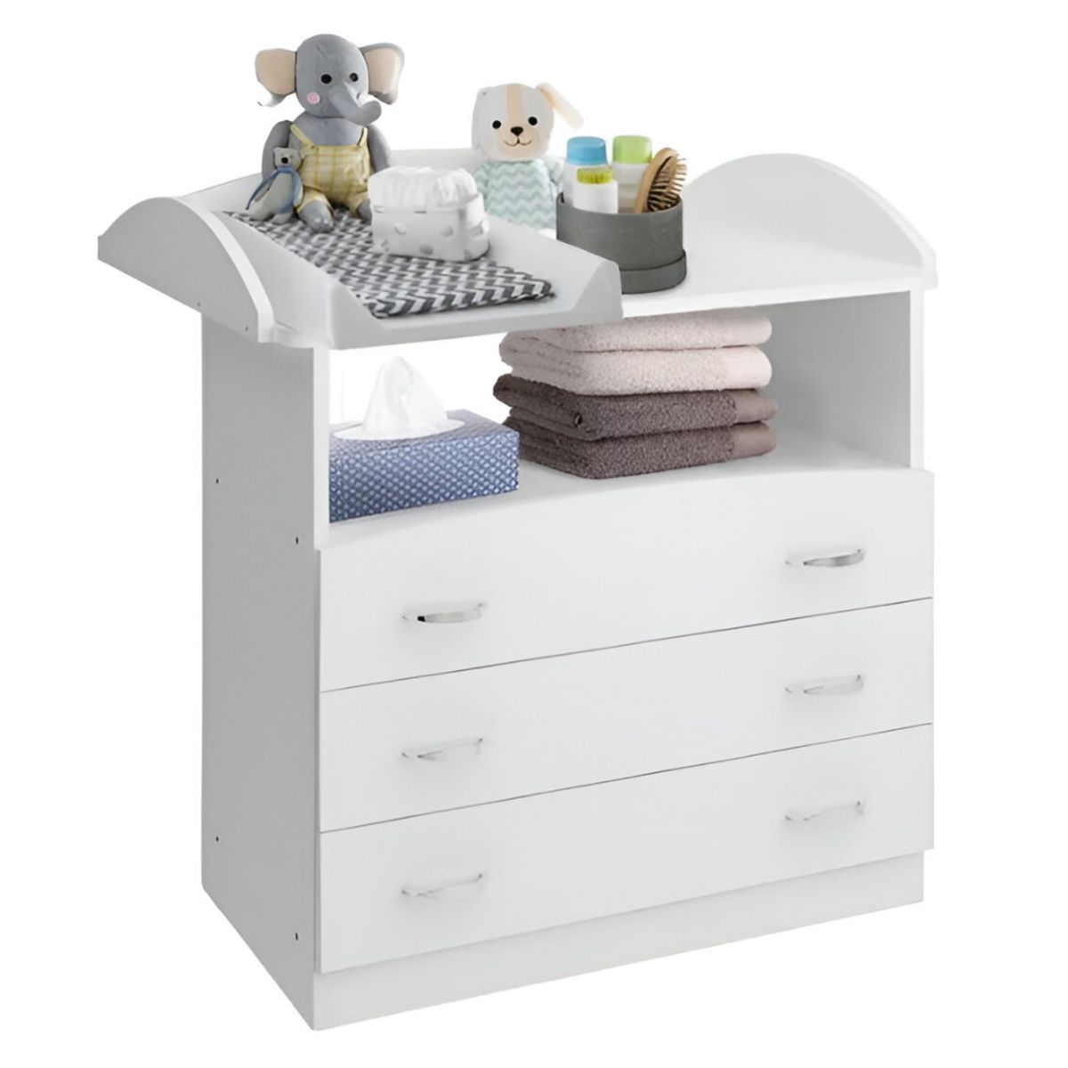 GENERICO - Comoda Cambiador de Bebe Otto Blanco Muebles Gaudi