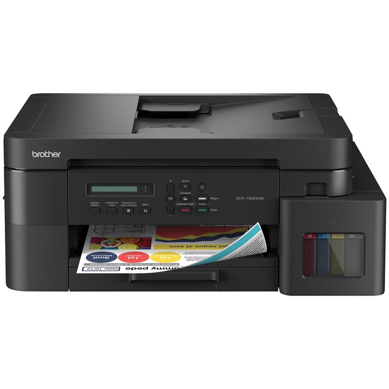 BROTHER - Impresora Multifuncional Brother DCP-T830DW Duplex