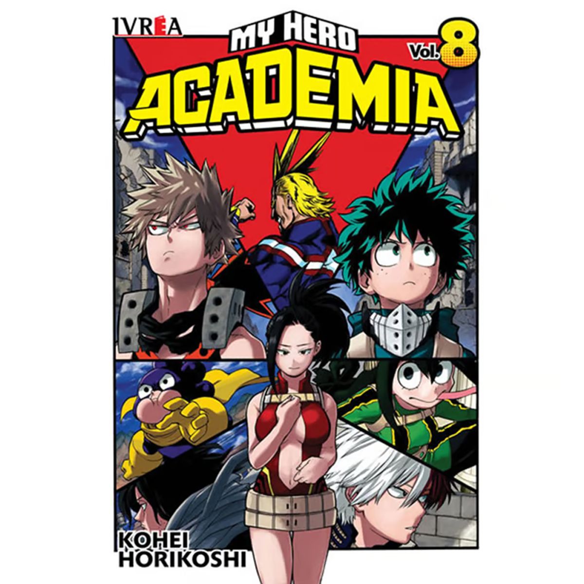 IVREA - Manga My Hero Academia Tomo 08 - Ivrea Manga