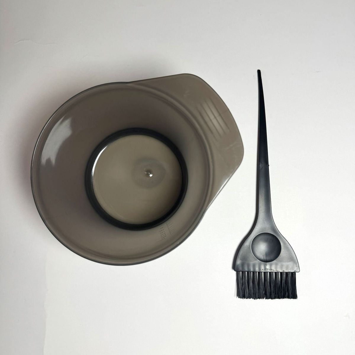 GENERICO - Pack Brocha Y Bowl Negro Para Tinte