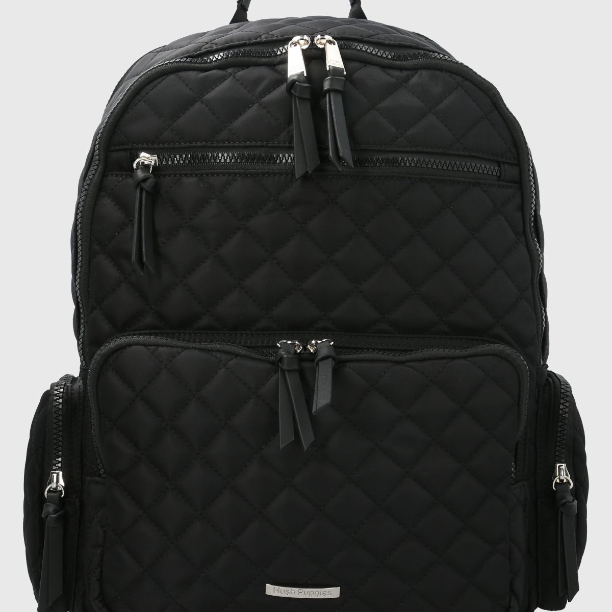 HUSH PUPPIES - Cartera Hushpuppies Mujer Ecocuero Radcliff Negro HUSH PUPPIES