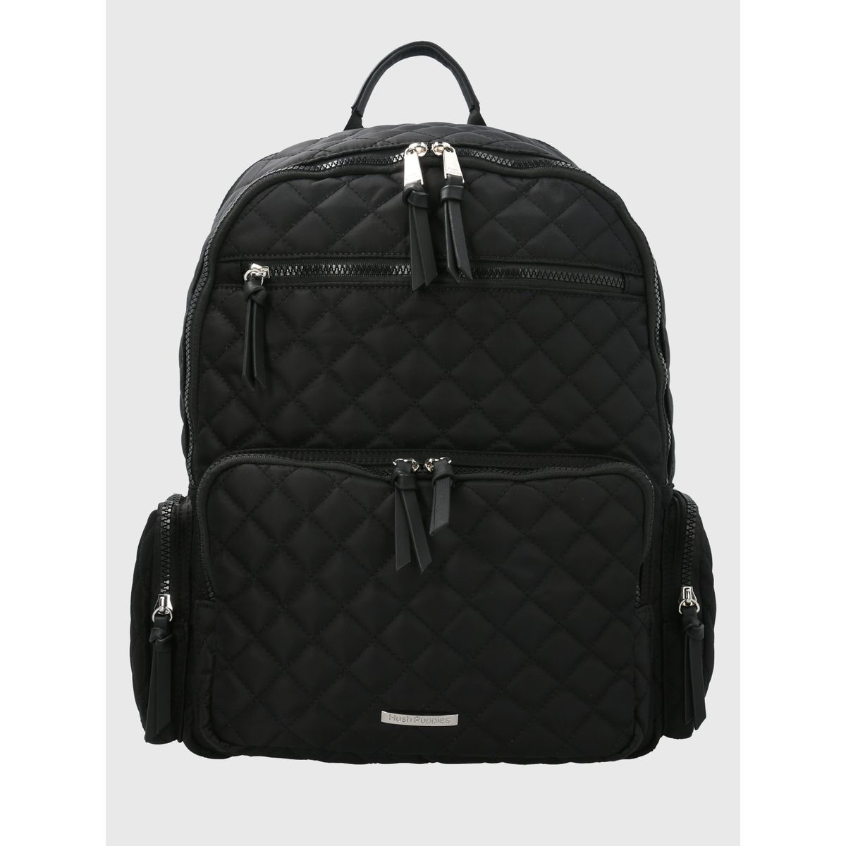 HUSH PUPPIES - Cartera Hushpuppies Mujer Ecocuero Radcliff Negro HUSH PUPPIES