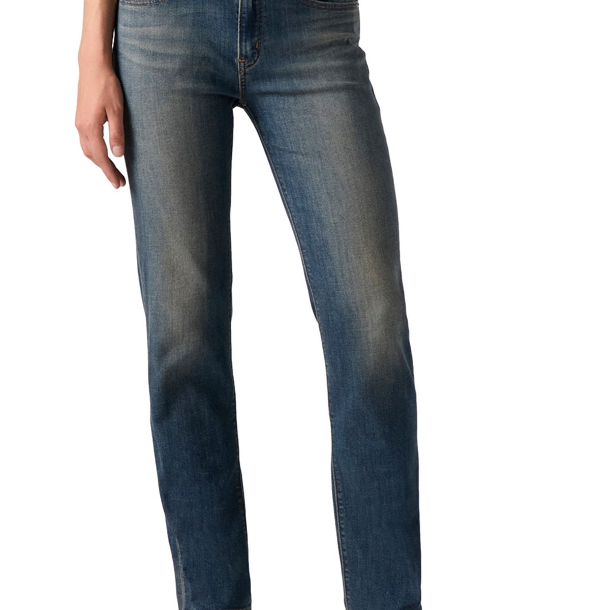 LEVIS - Jeans Mujer 724 High Rise Straight Celeste Levis