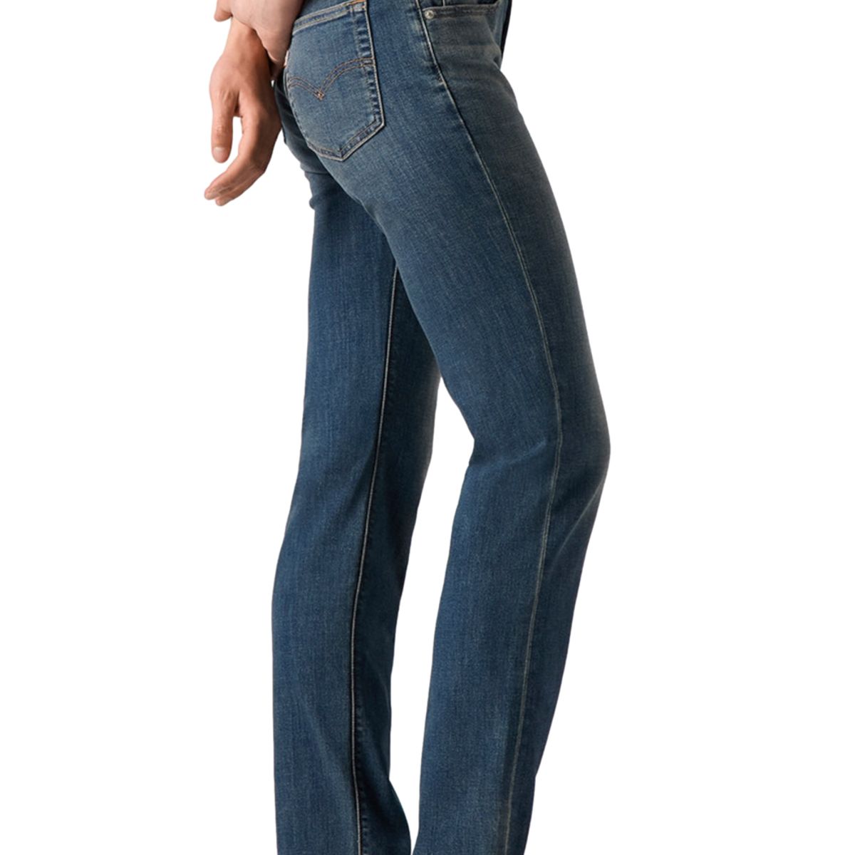 LEVIS - Jeans Mujer 724 High Rise Straight Celeste Levis
