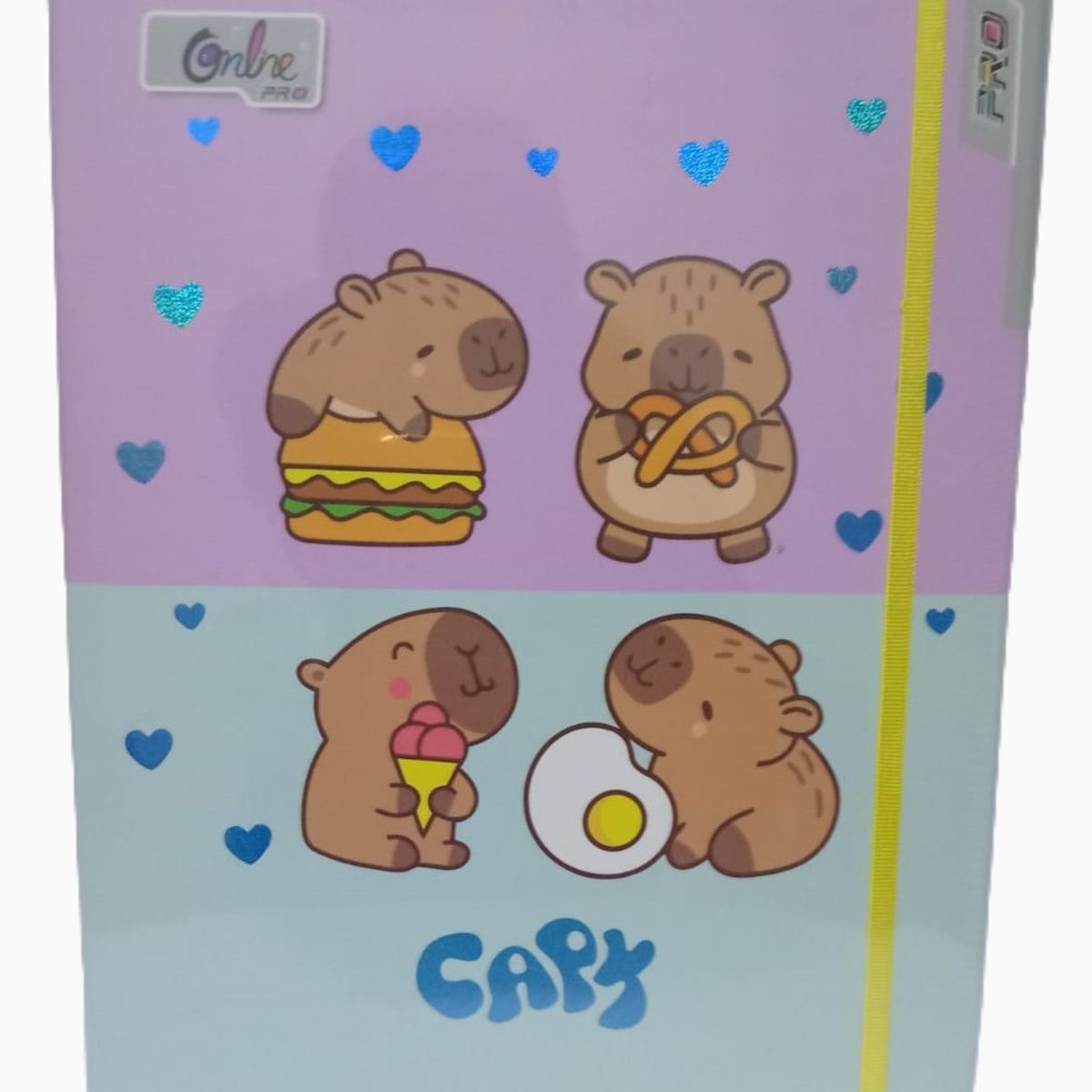 GENERICO - Cuaderno Capibara - 150 Hojas Doble Anillado