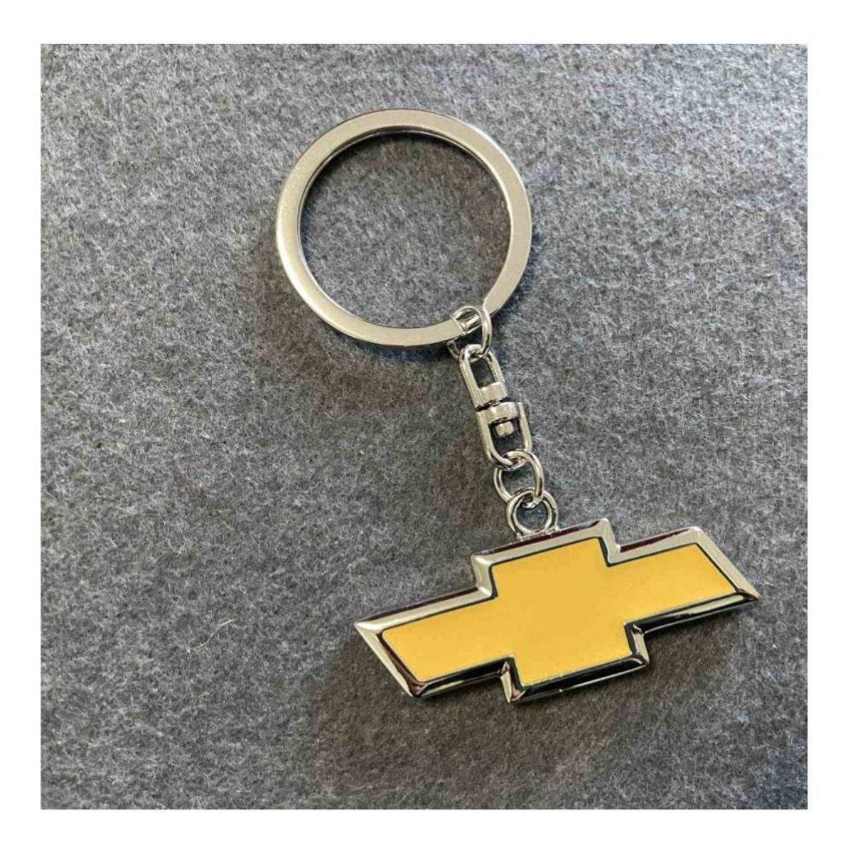 GENERICO - Llavero colección para auto Chevrolet Generico Amarillo