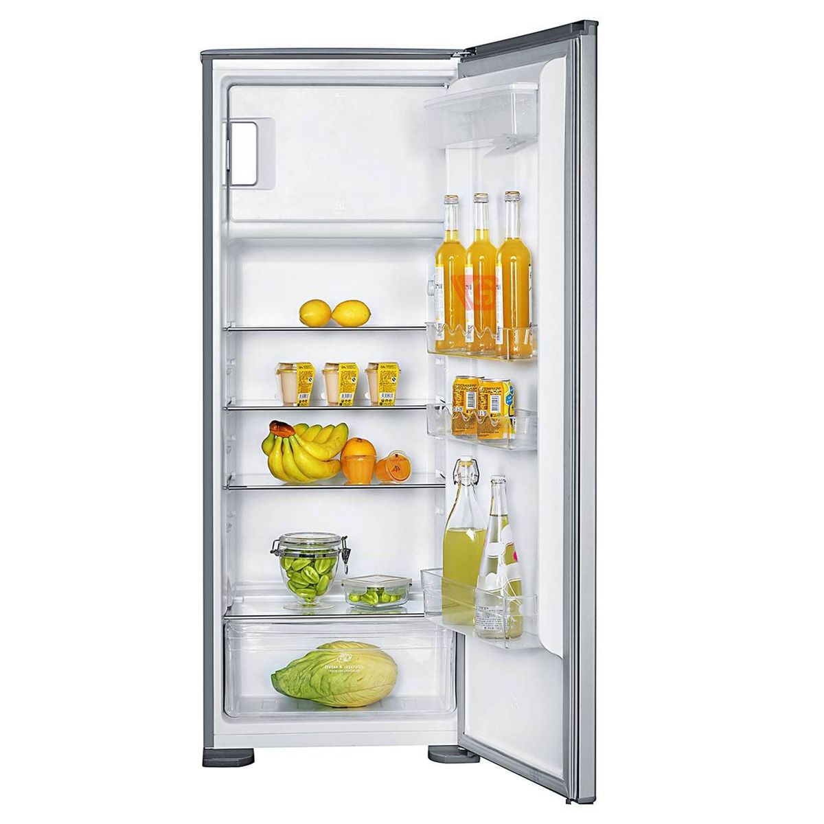 ELECTROLUX - Refrigeradora Electrolux ERDM26F2HPS Frost 211 Litros Gris