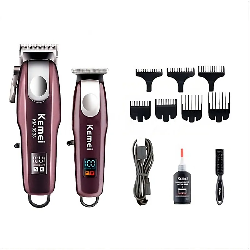 KEMEI - Maquina Peluqueria Profesional Kemei clipper trimmer Km 8526