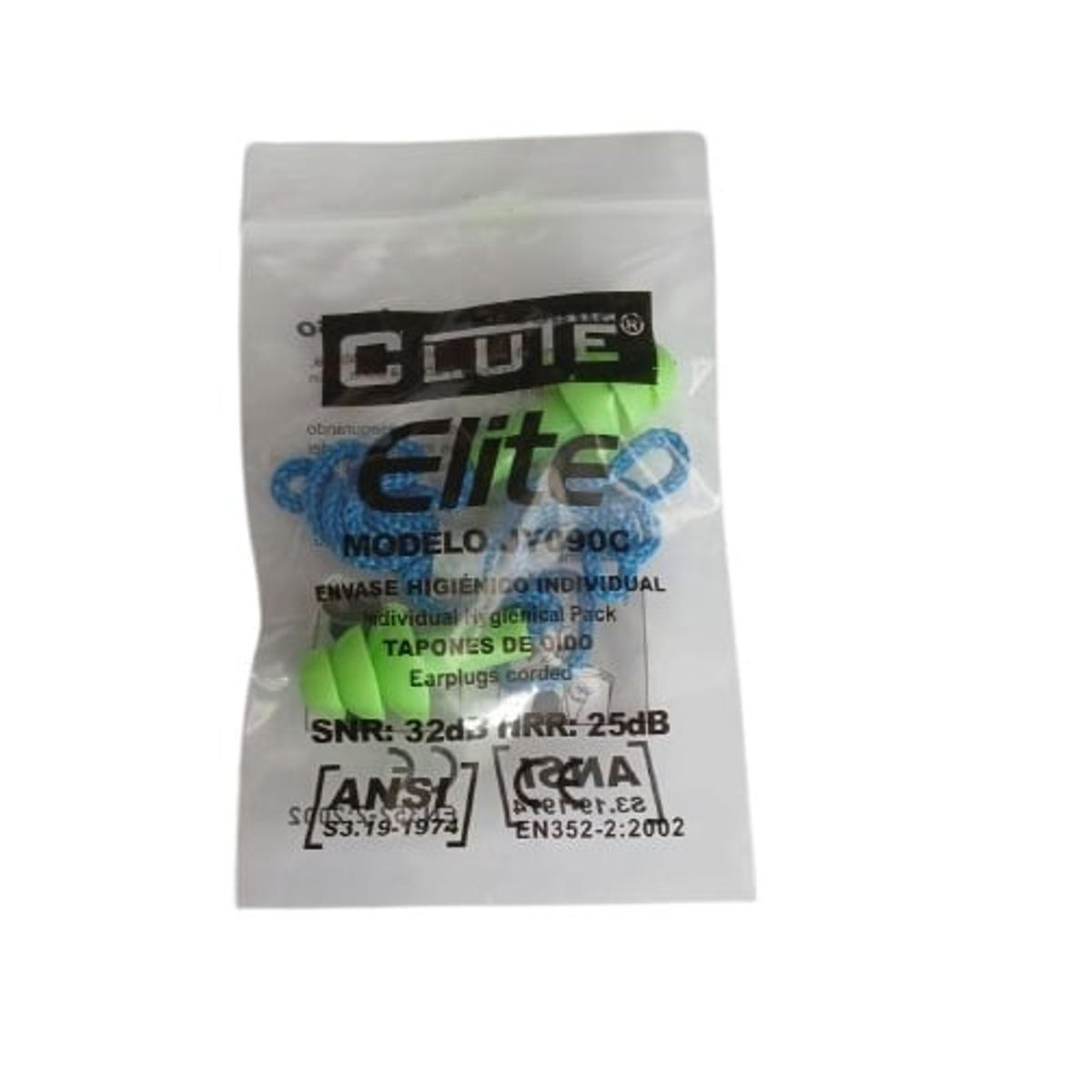 CLUTE - TAPON AUDITIVO EN BOLSA (Caja x 50 unid)