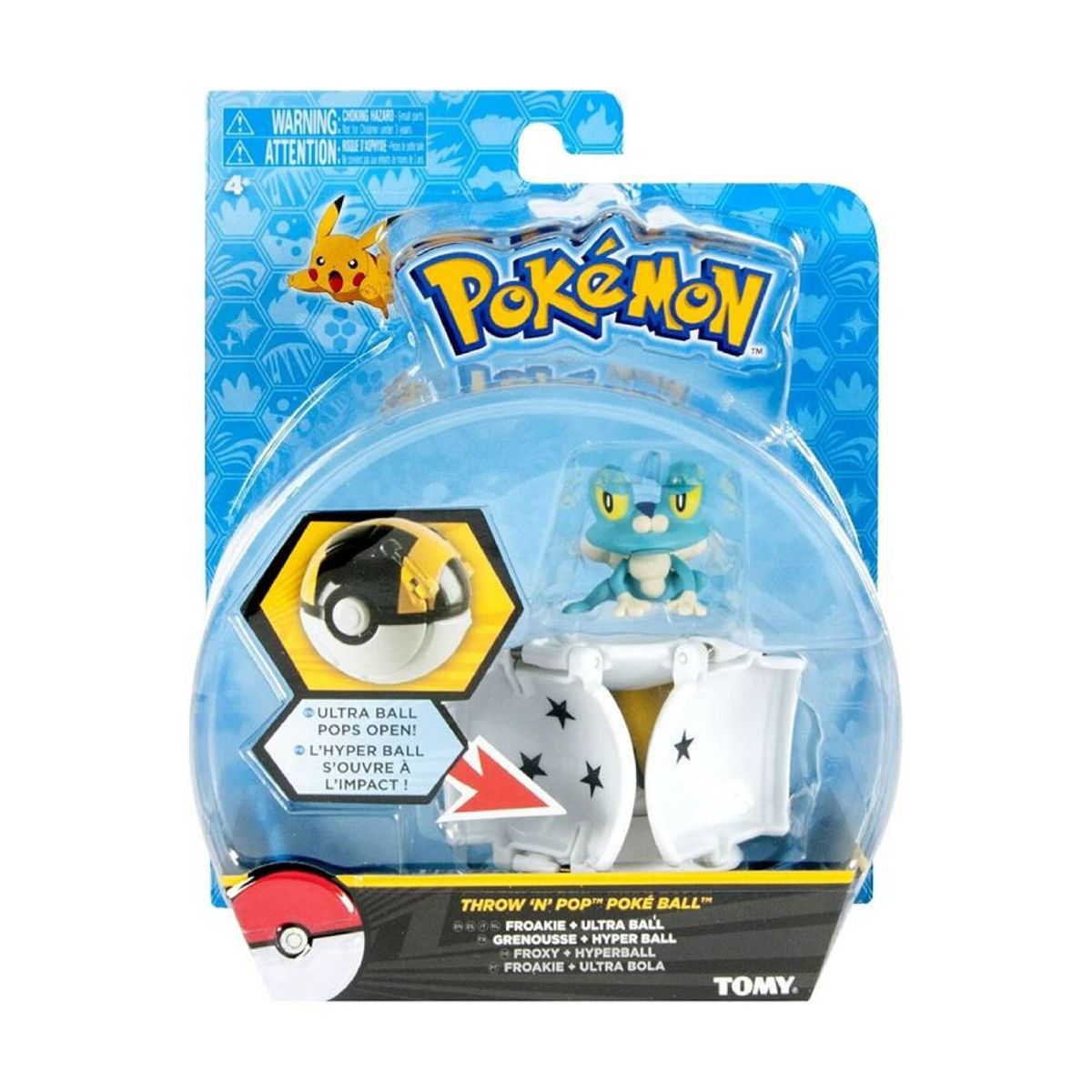 POKEMON - Pokemon Froakie y Ultra ball
