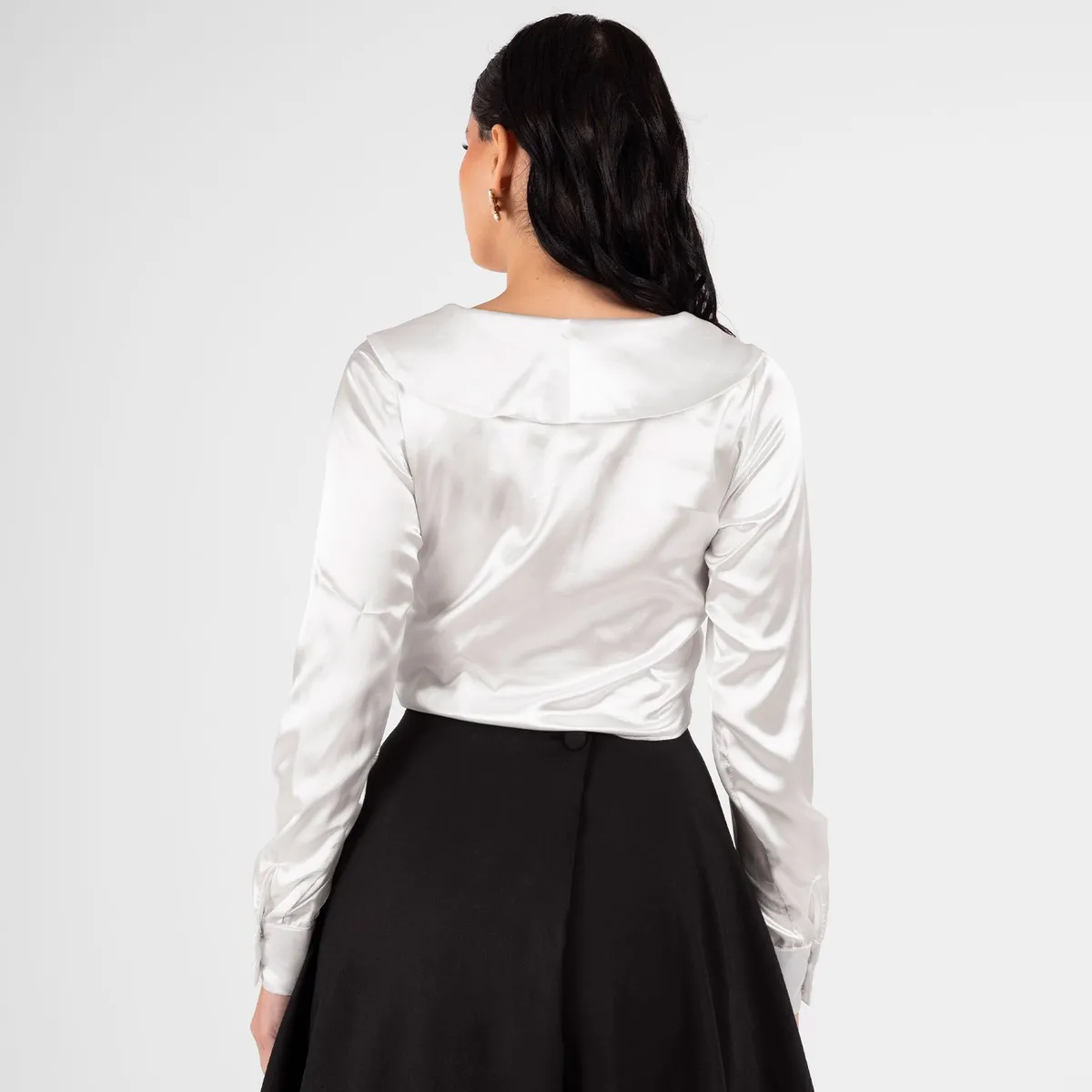 TEILOR - BLUSA CRUZADA  CASUAL DE MUJER