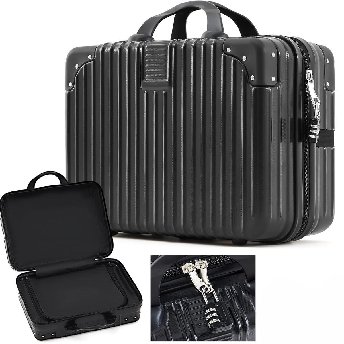 GENERICO - Maleta De Mano Para Viaje Con Cerradura Peso Ligero Rigida