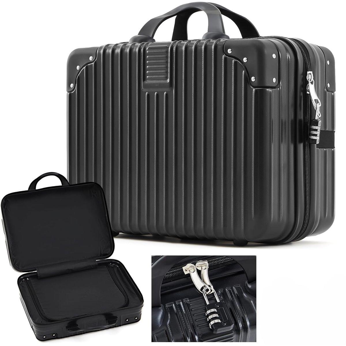 GENERICO - Maleta De Mano Para Viaje Con Cerradura Peso Ligero Rigida