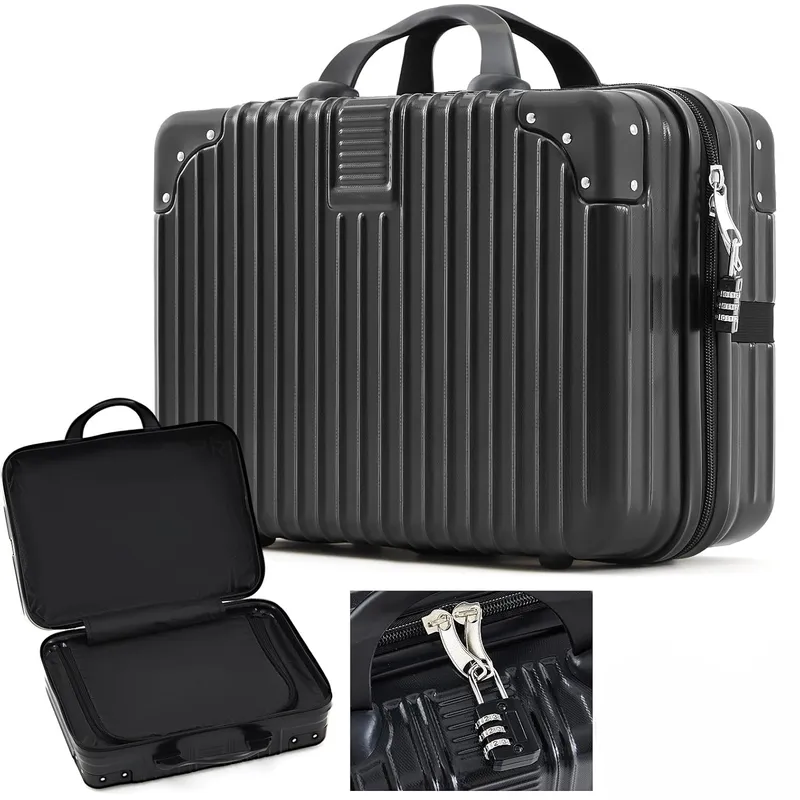 GENERICO - Maleta De Mano Para Viaje Con Cerradura Peso Ligero Rigida