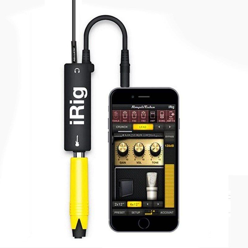GENERICO - Interfaz Guitarra Adaptador Adaptador Conversor Irig Amplitube - Hosal
