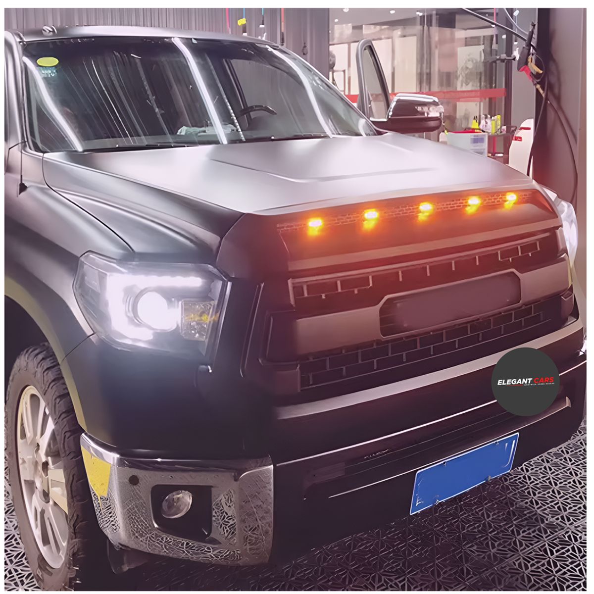 JETION - Led Parrilla Ojo De Raptor Universal  Con Control