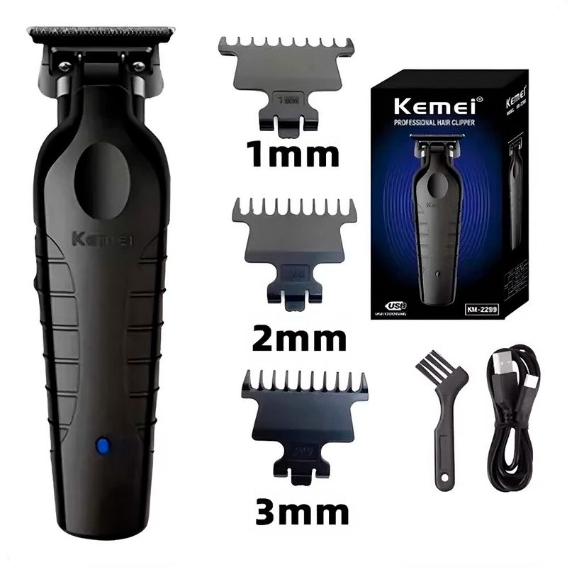 KEMEI - Máquina de Corte de Cabello Inalámbrica kemei KM 2299