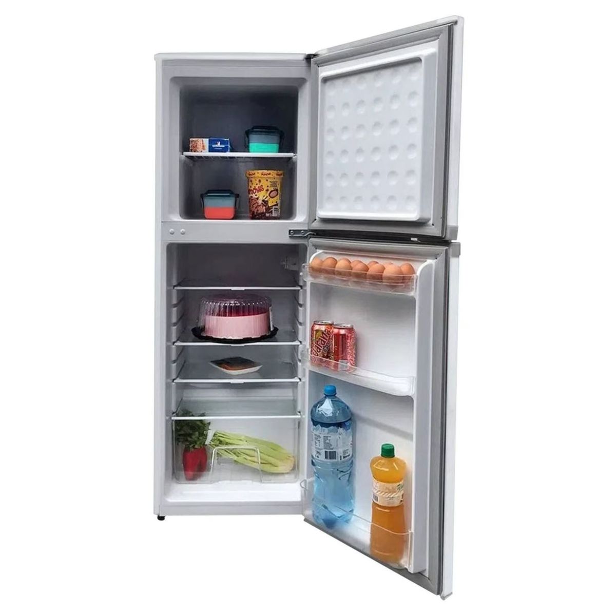 ELECTROLUX - Refrigeradora Electrolux 138 Lts. Top Freezer Blanco - ERT18G2HNW