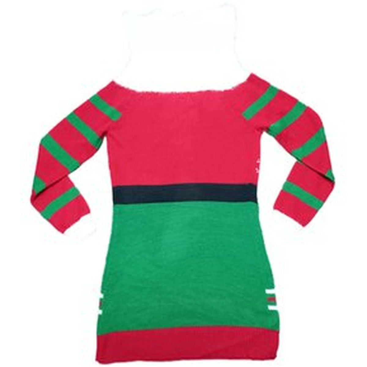 GENERICO - Vestido Manga Larga Navideño Sexy