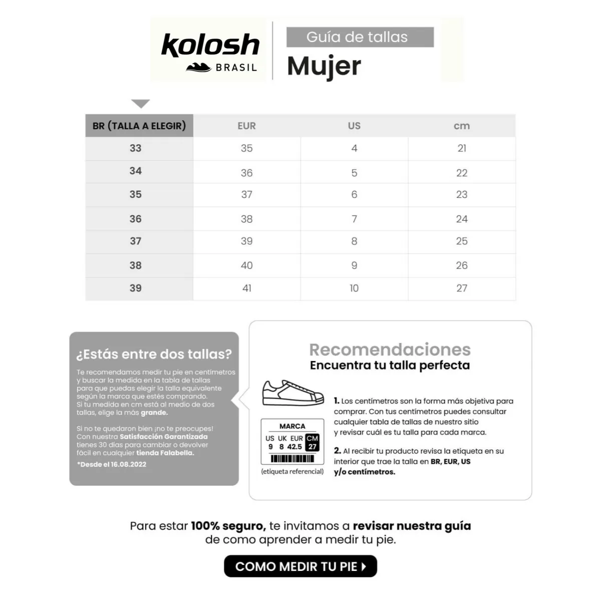 KOLOSH - Zapatillas Para Mujer Kolosh