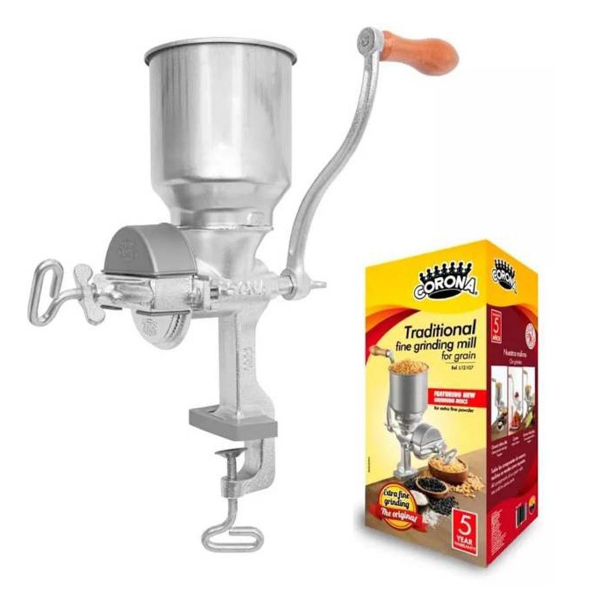 CORONA - Molino Corona L12107 tradicional para granos