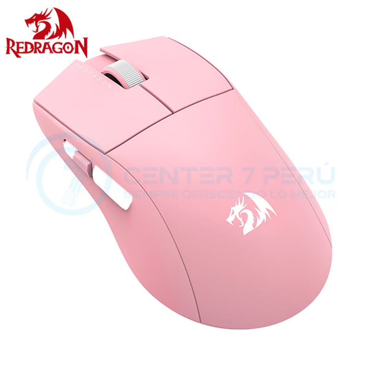 REDRAGON - Mouse Redragon m916 K1NG PRO 1K HZ Wireless PINK