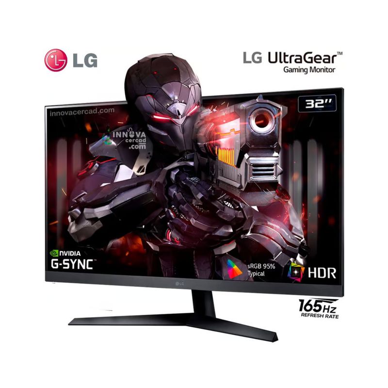 LG - MONITOR LG GAMING ULTRAGEAR™ FHD 31.5" CON 165 Hz 32GN50R