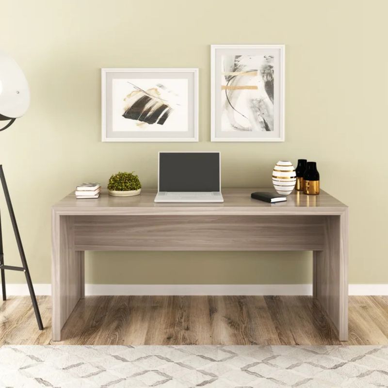 GENERICO - Escritorio Moderno Hinoa Ceniza R&R MUEBLES