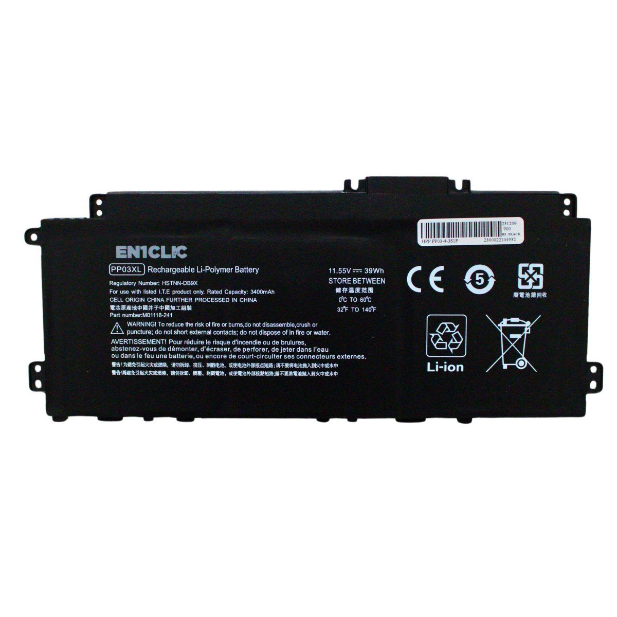 HP - Batería Para Laptop Hp PP03XL Pavilion 13-BB