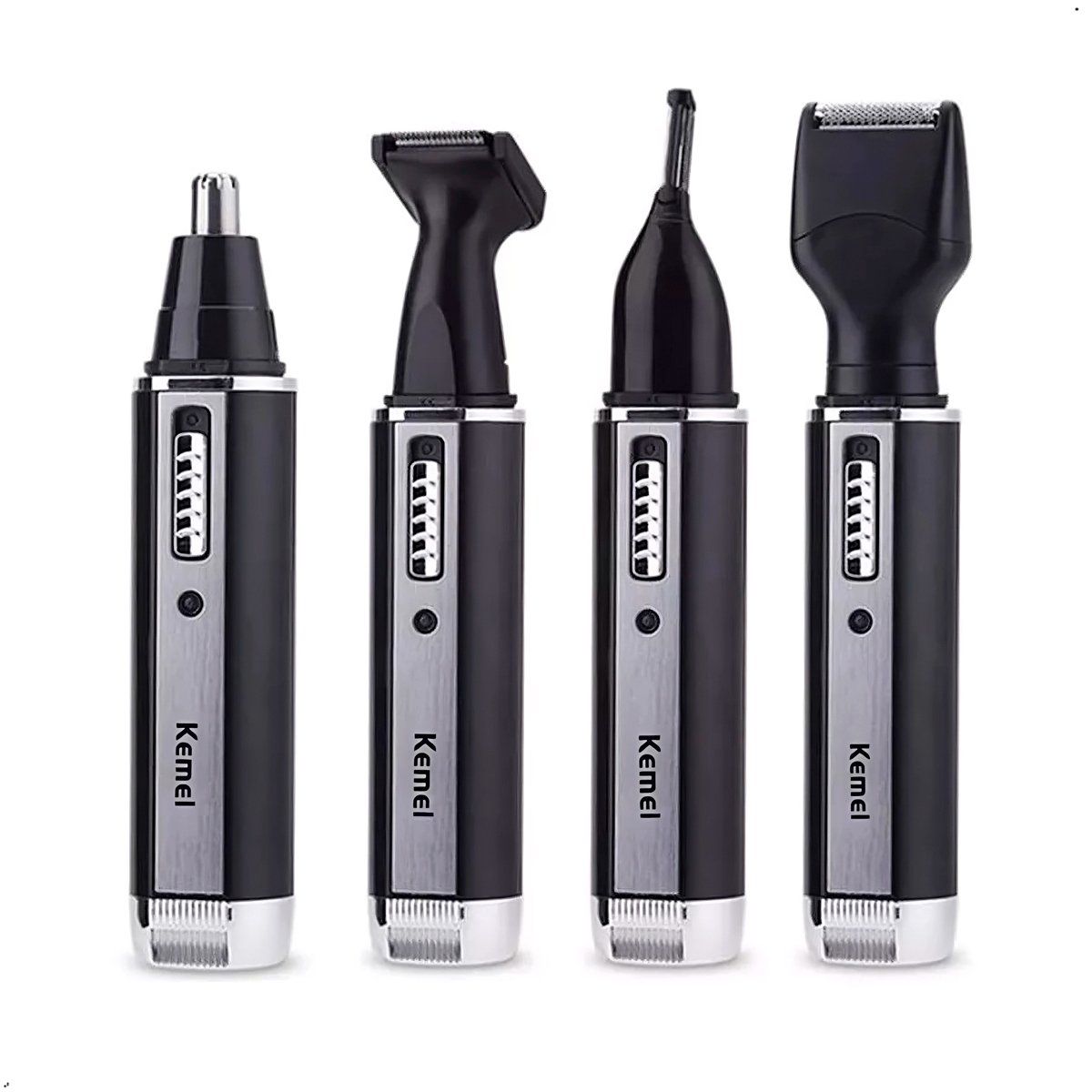 KEMEI - Cortadora Recargable de Vello Nasal Kemei 4 en 1 KM-6630
