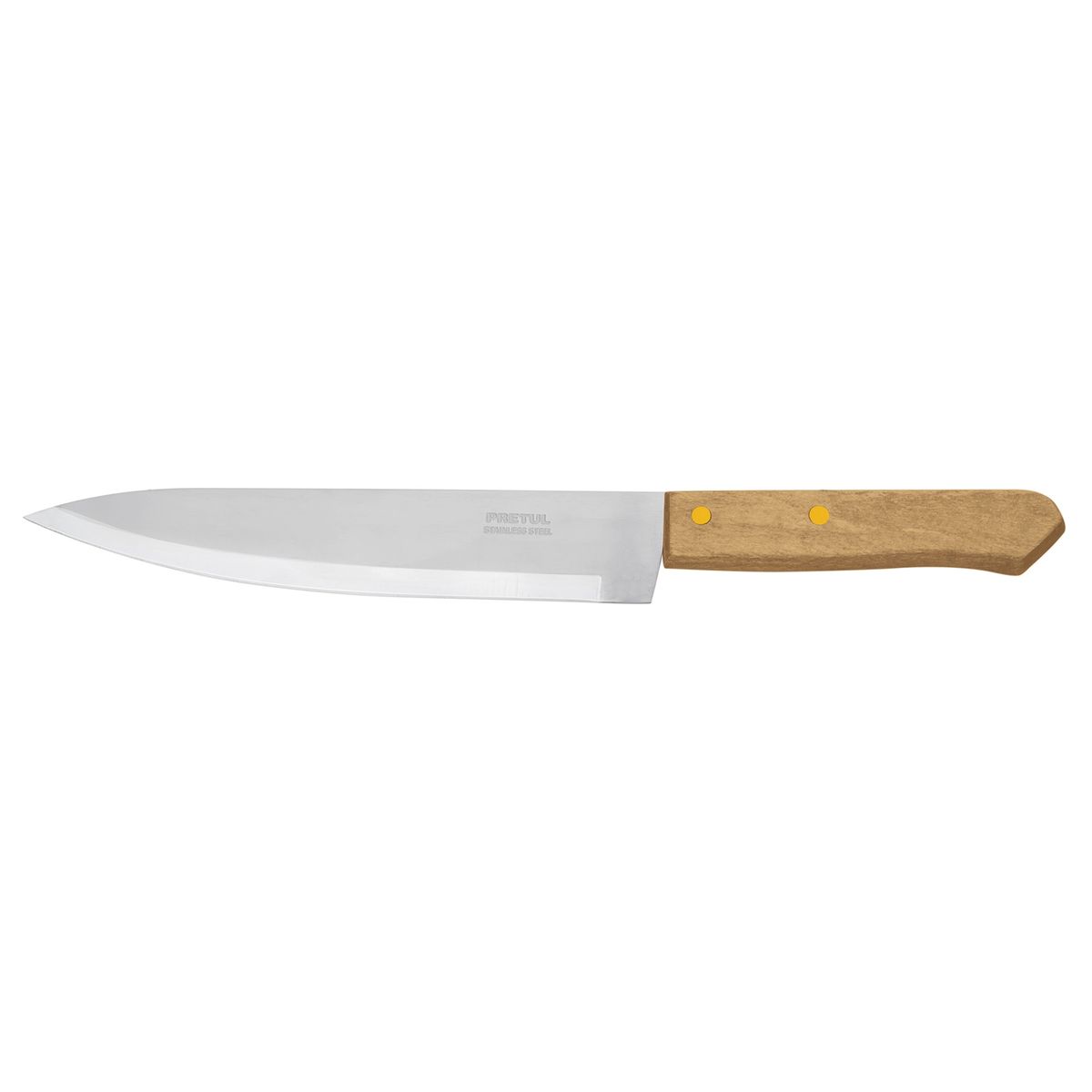 PRETUL - Cuchillo de chef 8 mango de madera Pretul