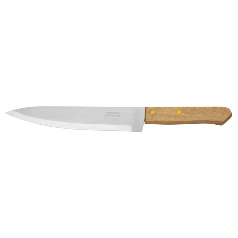 PRETUL - Cuchillo de chef 8 mango de madera Pretul