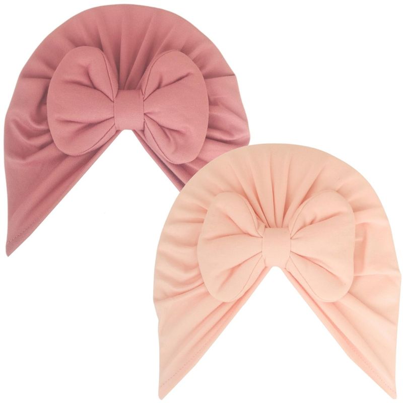 BABY MERINOS - Pack 2 Turbantes Bebé 3-18 Meses - S62