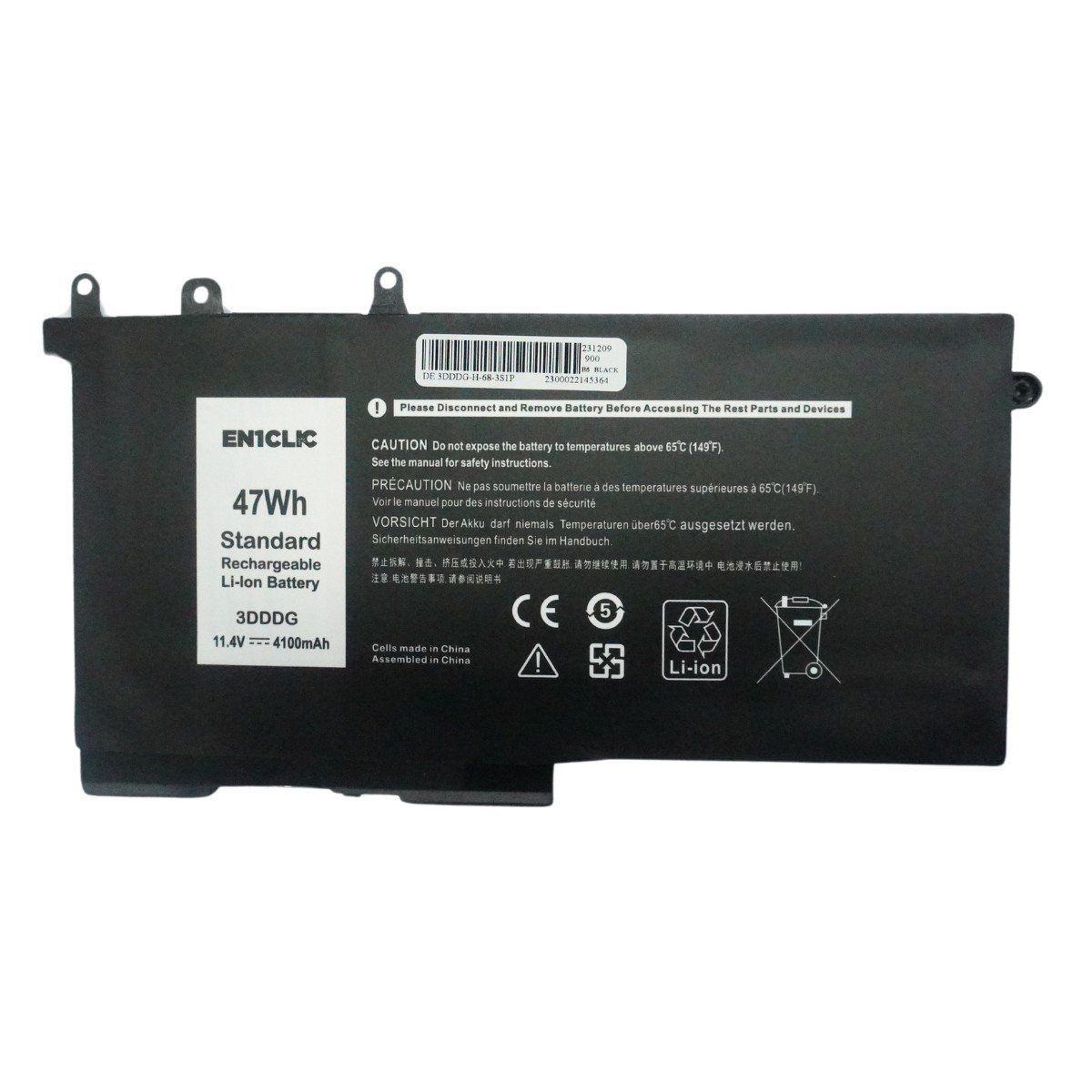 DELL - Batería Para Laptop Dell 3DDDG 15 5280 3520 M3520 Cap Real